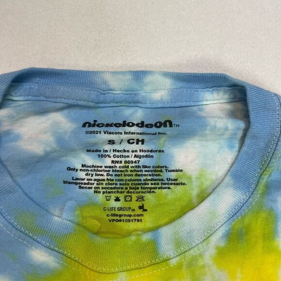 Rugrats All Over Print Graphic T-shirt Women Small Multicolor Tie Dye - Picture 5 of 6